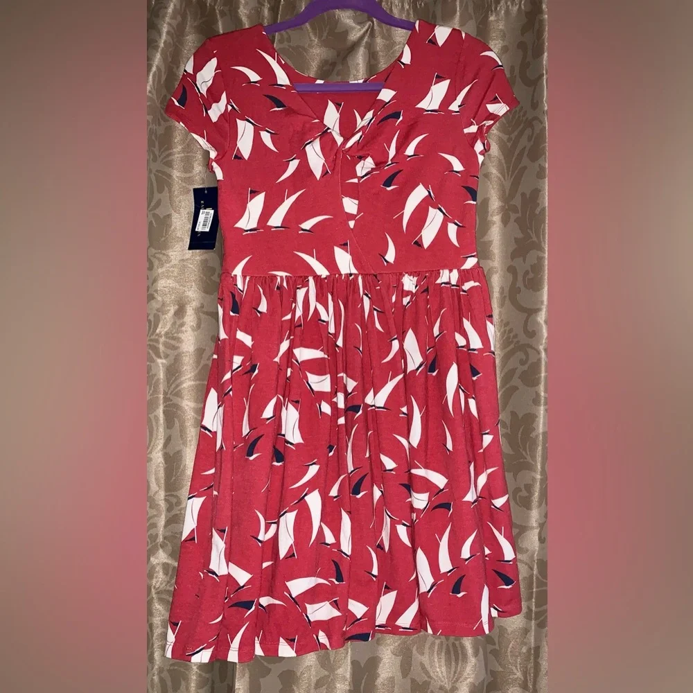 Polo Ralph Lauren Summer Red Dress (L)